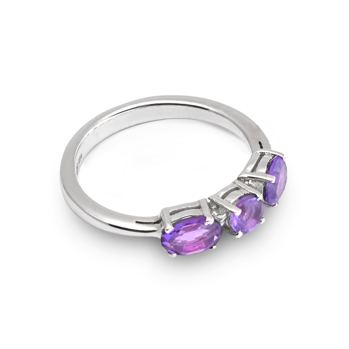 Bague amethyste argent Laurie